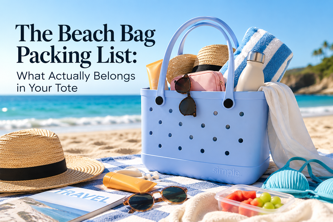 The Beach Bag Packing List: What Actually Belongs in Your Tote
