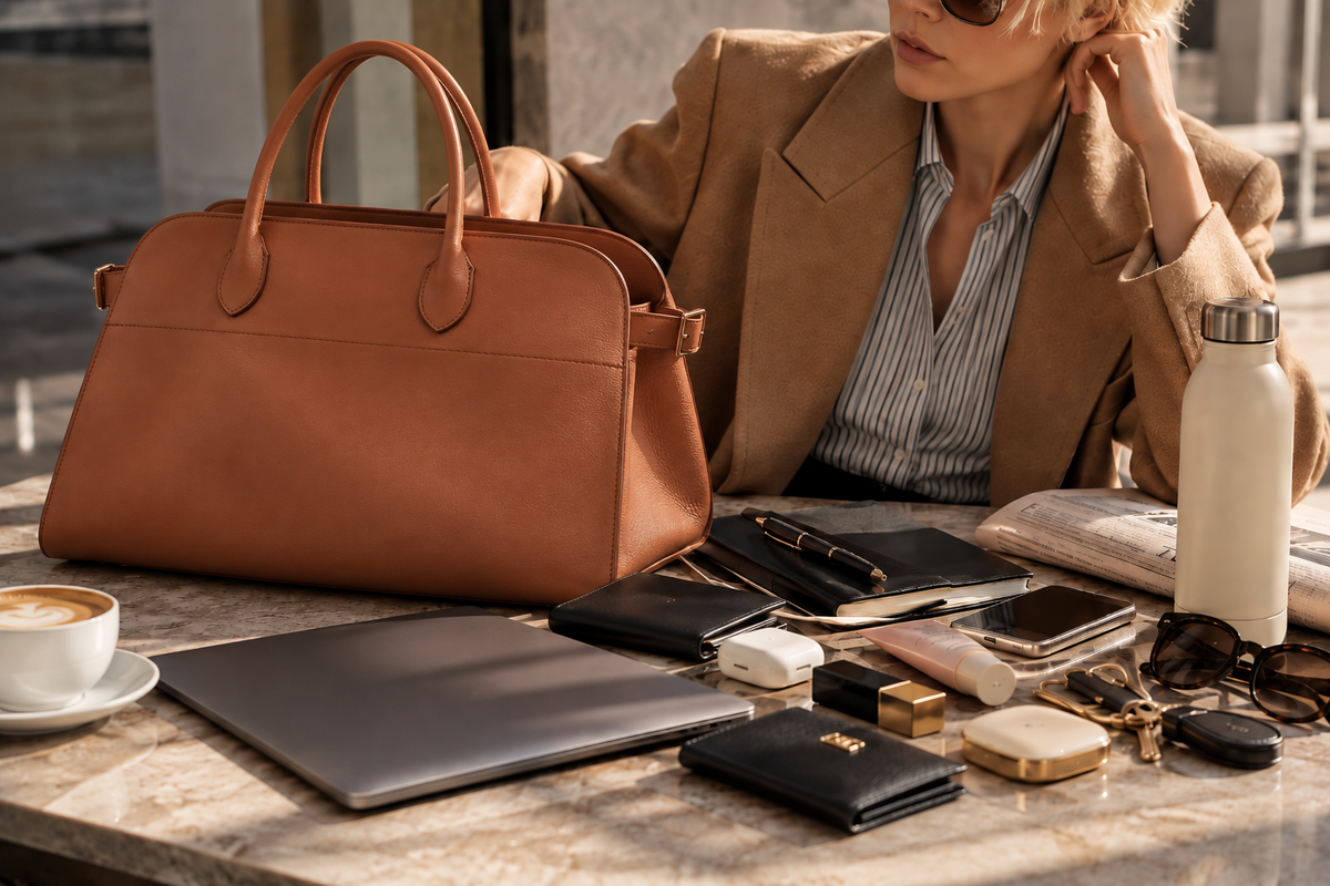 Work Bag Essentials: The 12 Things Worth Carrying (and 5 That Just Add Weight)