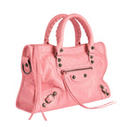 Designer-style pink city tote – chic crossbody and shoulder purse