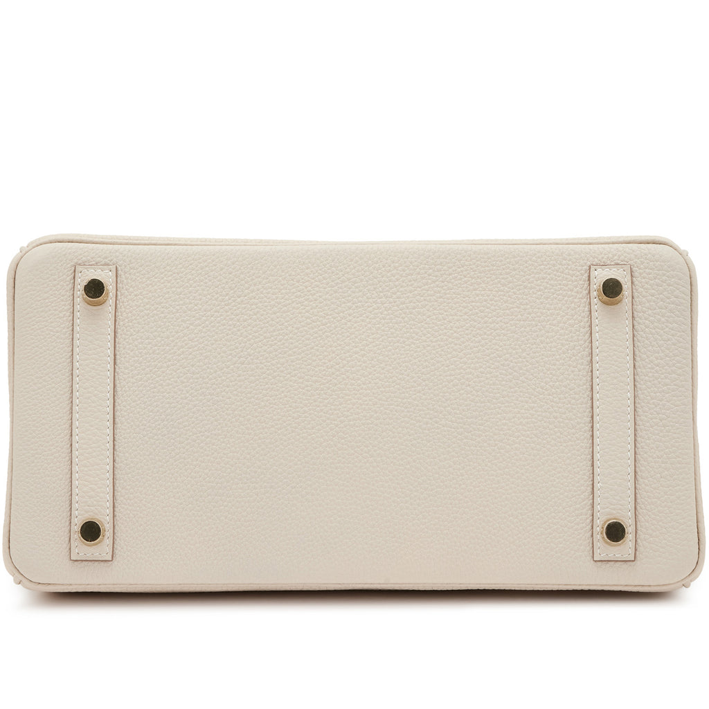 Birken30 cream togo with gold hardware best quality
