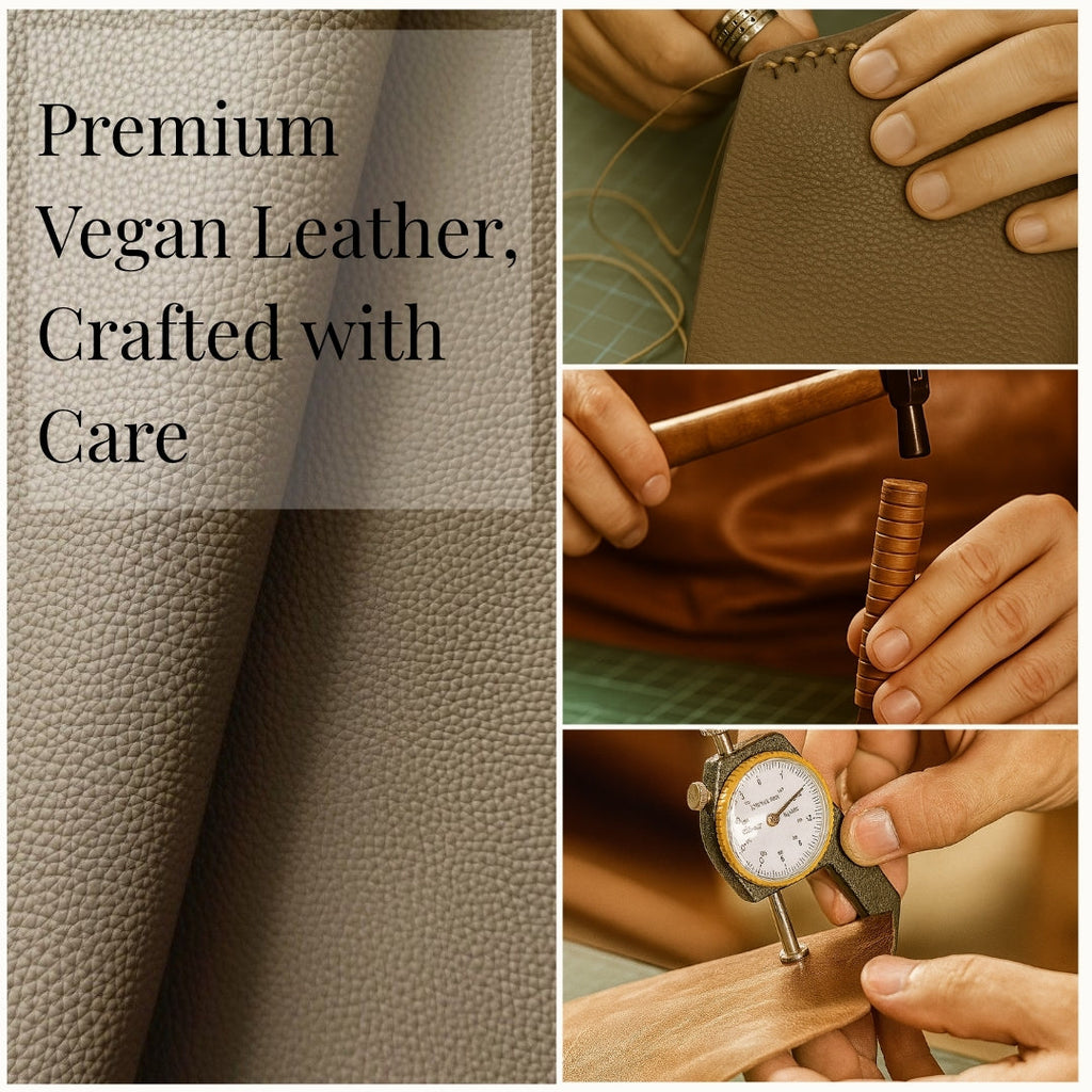 Luxury etaupe leather bucket handbag with timeless bucket shape, gold-tone hardware, and spacious interior.