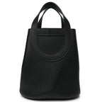 LOOP 23 TOTE BAG BLACK SILVER HARDWARE