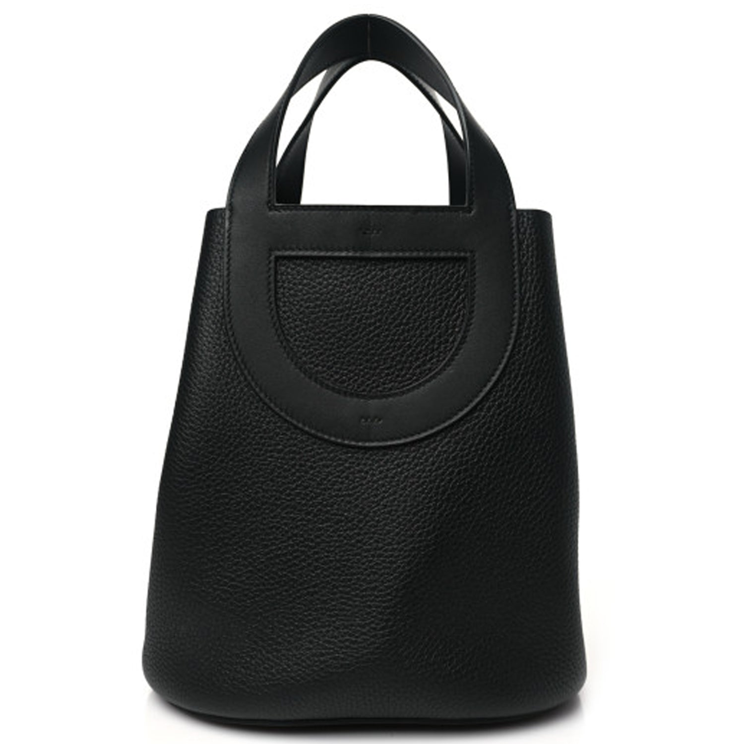 LOOP 23 TOTE BAG BLACK SILVER HARDWARE