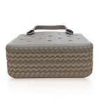 EVA rubber tote — small in Drift with sturdy structure