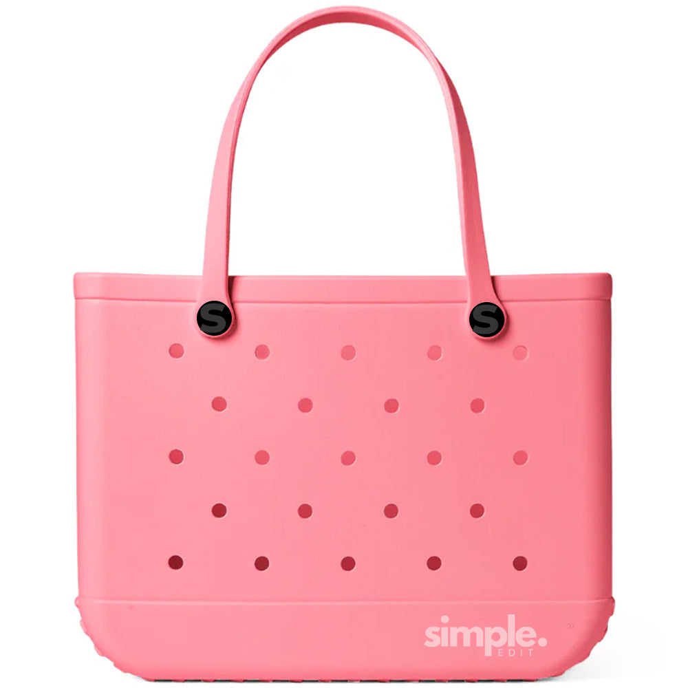 Everyday Extra Large EVA Tote – Pink Lemonade | Waterproof, Lightweight, Sandproof All-Purpose Bag