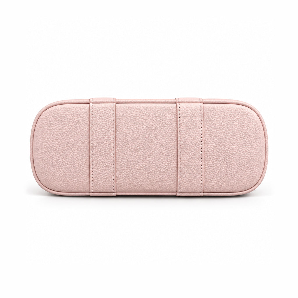 Weekday Tote Mini 23 cm open-top tote in baby pink, base view