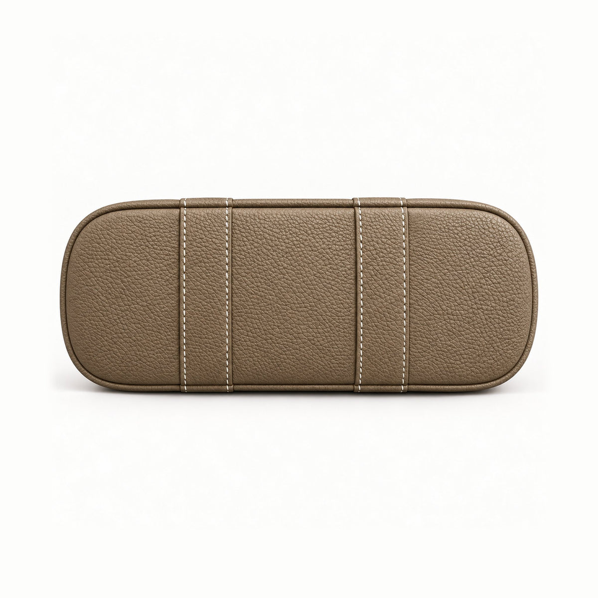 Weekday Tote Mini 23 cm open-top tote in khaki, base view