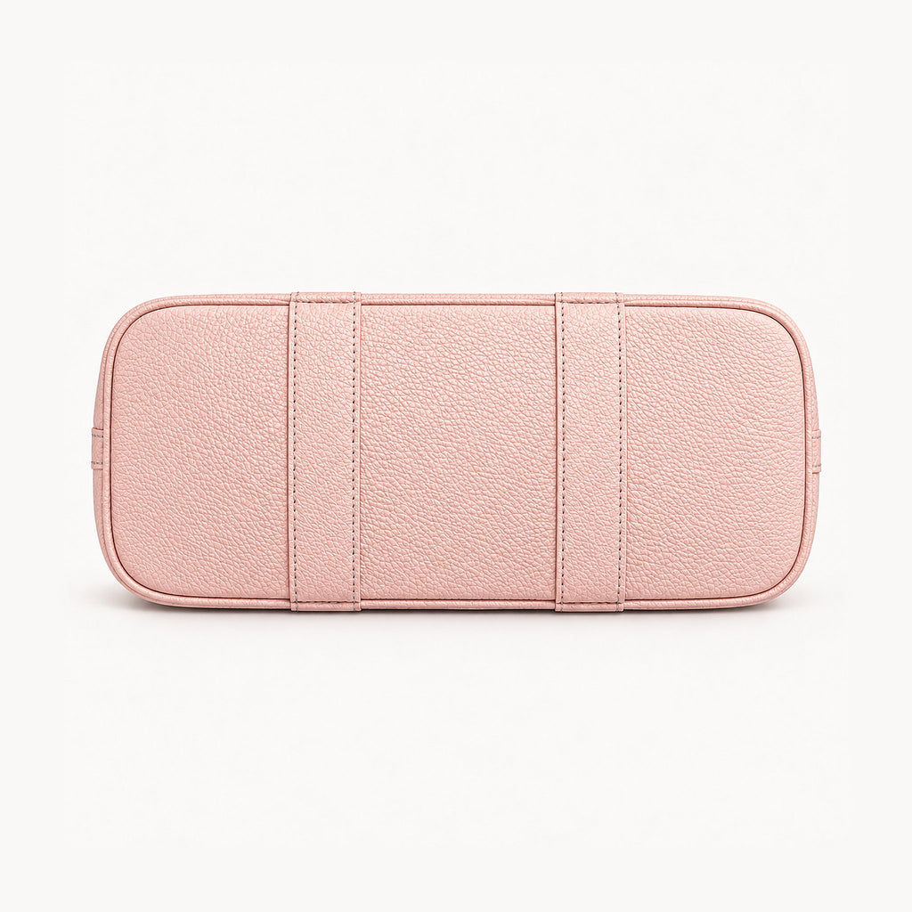 Weekday Tote Medium 30 cm open-top tote in baby pink, base view