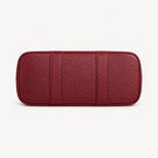 Weekday Tote Medium 30 cm open-top tote in burgundy, base view